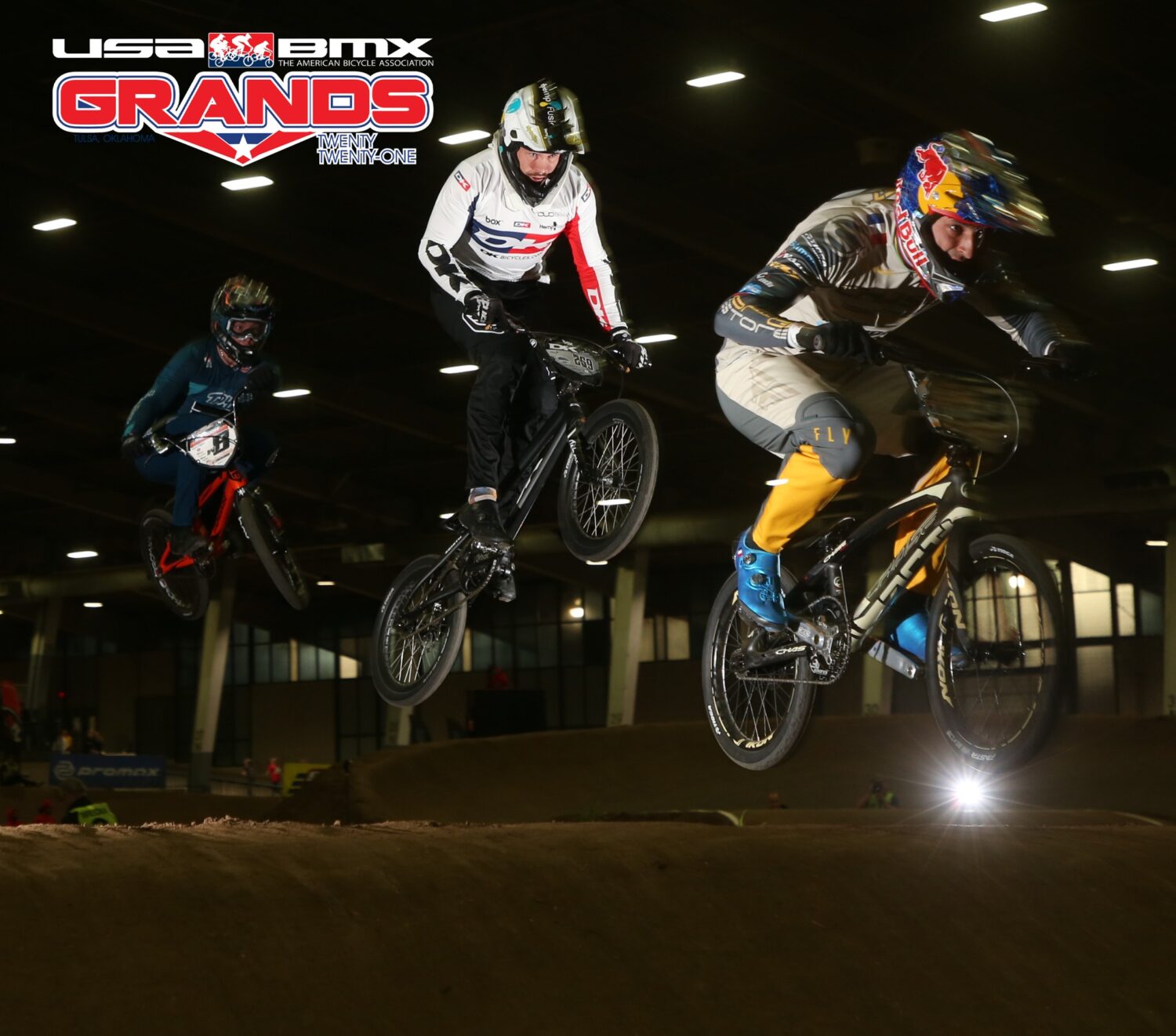 Joris Daudet wins the USA BMX Grand National Main event and the 2021 USA BMX #1 Pro title. This marks Joris 4th USA BMX #1 Pro Title, pitting him in the history books with great riders such as Gary Ellis and Pete Loncarovich, all wining 4 USA BMX Pro Titles.